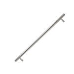 Pack of 10 x Steel Barrel Handle, Brushed Satin Nickel, 128mm Pack of 10 x Steel Barrel Handle, Brushed Satin Nickel, 128mm
