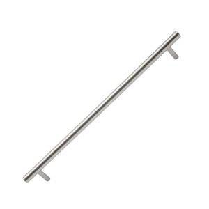 Pack of 6 x Steel Barrel Handle, Brushed Satin Nickel, 192mm Pack of 6 x Steel Barrel Handle, Brushed Satin Nickel, 192mm