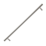 Pack of 6 x Steel Barrel Handle, Brushed Satin Nickel, 224mm Pack of 6 x Steel Barrel Handle, Brushed Satin Nickel, 224mm