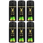 PlayBoy – Men Deodorant 150ml – VIP Ibiza – Pack of 6 PlayBoy – Men Deodorant 150ml – VIP Ibiza – Pack of 6