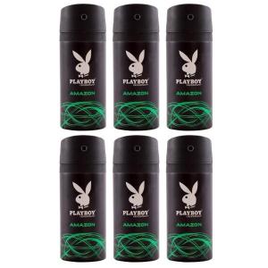 PlayBoy – Men Deodorant 150ml – Amazon – Pack of 6 PlayBoy – Men Deodorant 150ml – Amazon – Pack of 6