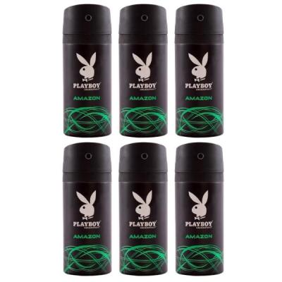PlayBoy – Men Deodorant 150ml – Amazon – Pack of 6 PlayBoy – Men Deodorant 150ml – Amazon – Pack of 6