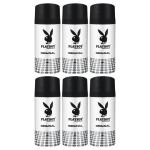 PlayBoy – Men Deodorant 150ml – Original – Pack of 6 PlayBoy – Men Deodorant 150ml – Original – Pack of 6