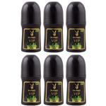 PlayBoy – Roll-On Men 50ml – VIP Ibiza Pack of 6 PlayBoy – Roll-On Men 50ml – VIP Ibiza Pack of 6