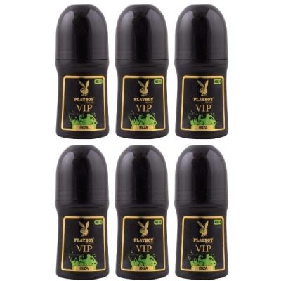 PlayBoy – Roll-On Men 50ml – VIP Ibiza Pack of 6 PlayBoy – Roll-On Men 50ml – VIP Ibiza Pack of 6