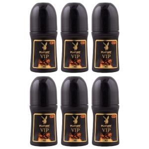 PlayBoy – Roll-On Men 50ml – VIP Rio Pack of 6 PlayBoy – Roll-On Men 50ml – VIP Rio Pack of 6