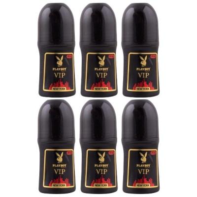 PlayBoy – Roll-On Men 50ml – VIP New York Pack of 6 PlayBoy – Roll-On Men 50ml – VIP New York Pack of 6