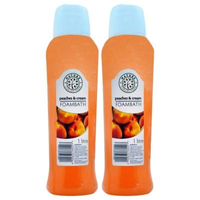 Nature Collection – Peaches and Cream Foam Bath (1L) Pack of 2 Nature Collection – Peaches and Cream Foam Bath (1L) Pack of 2