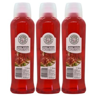 Nature Collection – Pomegranate Foam Bath (1L) Pack of 3 Nature Collection – Pomegranate Foam Bath (1L) Pack of 3