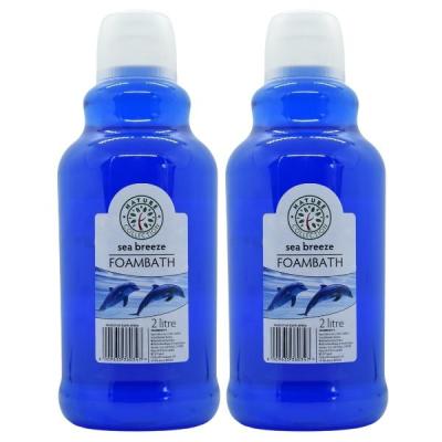 Nature Collection – Sea Breeze Scented Foam Bath (2L) Pack of 2 Nature Collection – Sea Breeze Scented Foam Bath (2L) Pack of 2