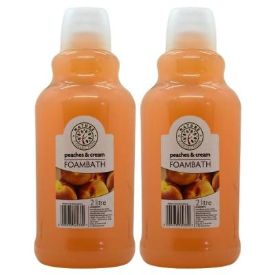 Nature Collection – Peaches and Cream Foam Bath (2L) Pack of 2 Nature Collection – Peaches and Cream Foam Bath (2L) Pack of 2