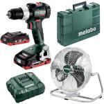 Metabo – Cordless Fan – AV 18 (606176850) With Drill Combo Kit -SB 18 LT BL Metabo – Cordless Fan – AV 18 (606176850) With Drill Combo Kit -SB 18 LT BL