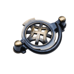 Weave Drop Handle, Antique Brass, 64mm Weave Drop Handle, Antique Brass, 64mm