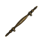 Double Scroll Handle, Antique Bronze, 76mm Double Scroll Handle, Antique Bronze, 76mm