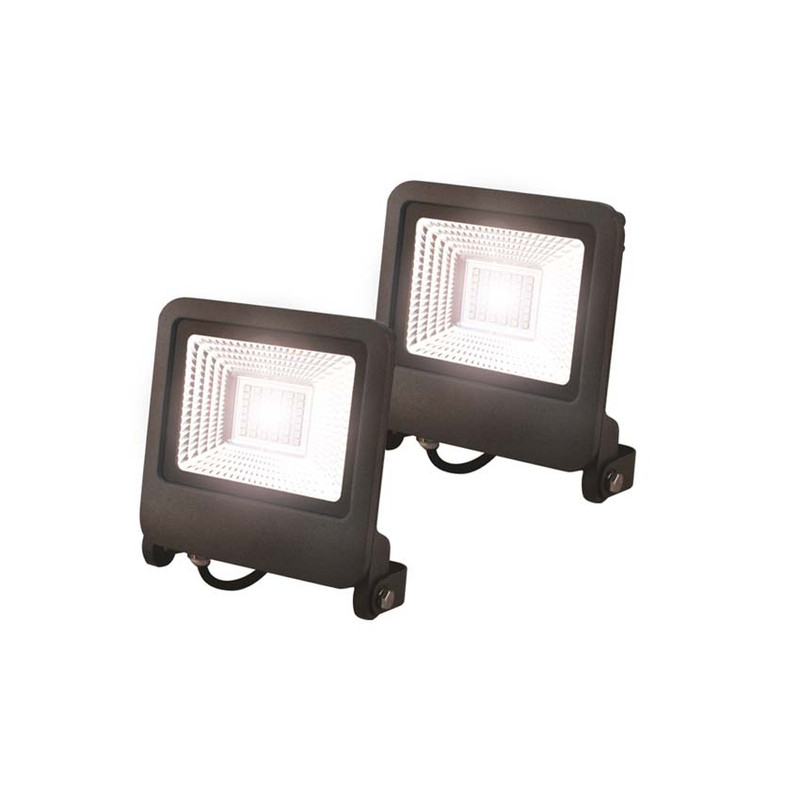 Litemate LED Floodlight 20W Twin Pack Litemate LED Floodlight 20W Twin Pack
