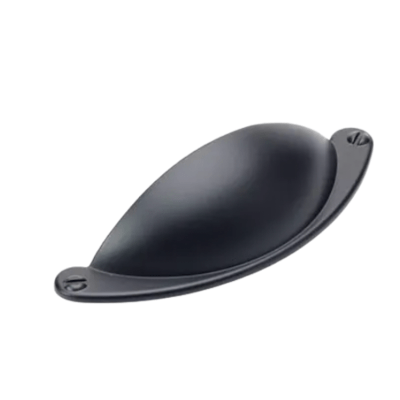 Cup Handle, Matt Black, 64mm Cup Handle, Matt Black, 64mm