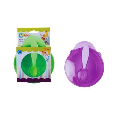 Cooey Feeding Bowl with Bowl and Spoon – Pack of 2 Cooey Feeding Bowl with Bowl and Spoon – Pack of 2