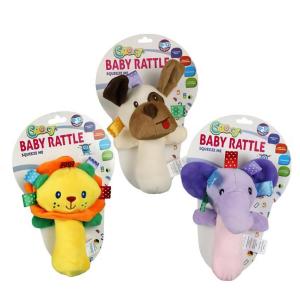 Baby Soft Toy Rattle – Squeeze For Sound (Pack of 3) Baby Soft Toy Rattle – Squeeze For Sound (Pack of 3)