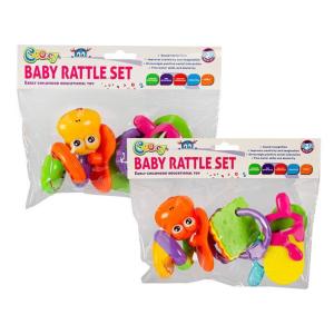 Rattle Set – 5 Piece Pack of 2 Rattle Set – 5 Piece Pack of 2