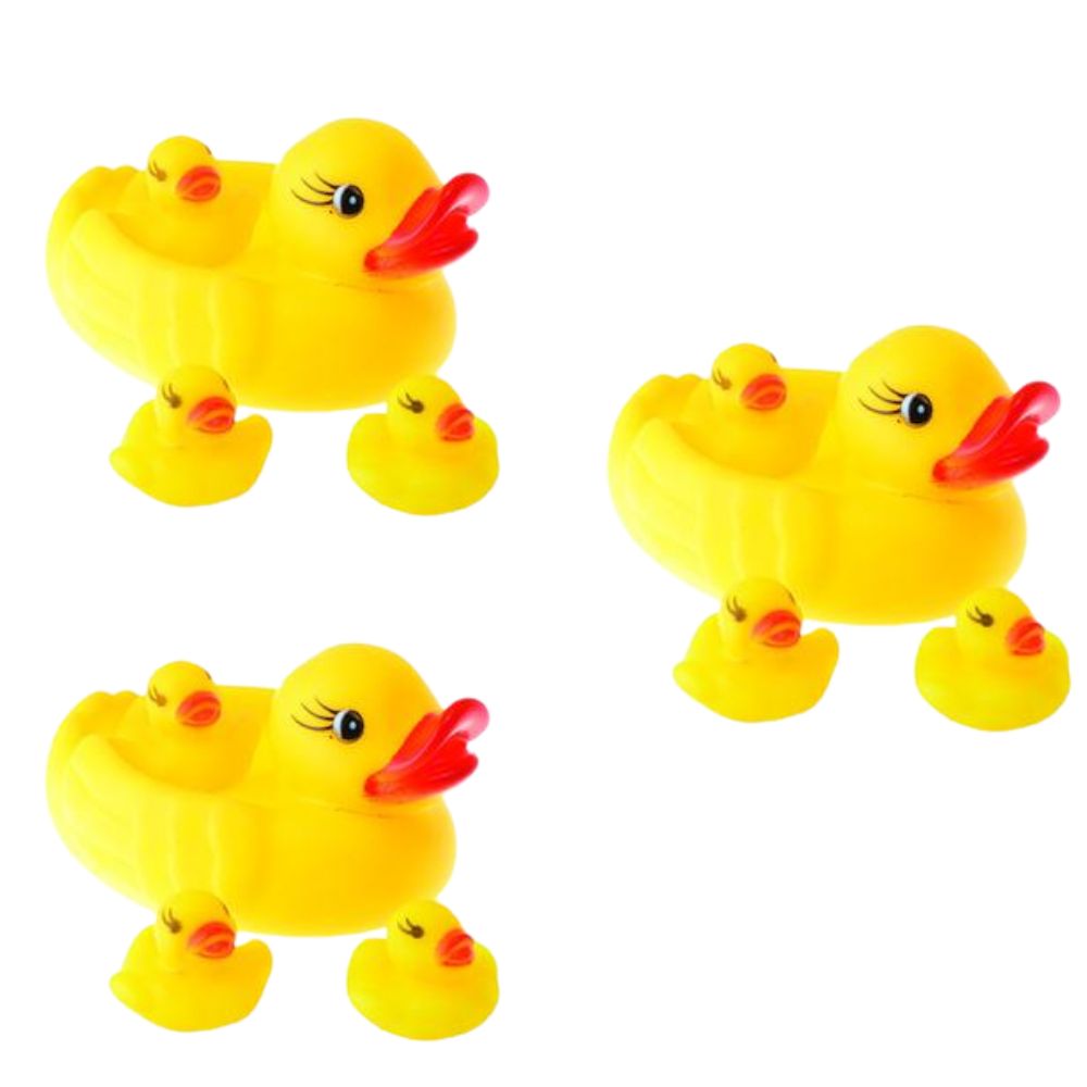 Vinyl Bath Toy Duck – Set Of 4 (pack of 3) Vinyl Bath Toy Duck – Set Of 4 (pack of 3)