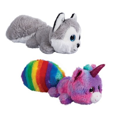 Plush Big Tail Animal (Pack of 2) Plush Big Tail Animal (Pack of 2)