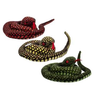 Plush Snake Various (Pack of 3) Plush Snake Various (Pack of 3)
