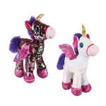 Plush Unicorn Glitzies with Wings (Pack of 2) Plush Unicorn Glitzies with Wings (Pack of 2)