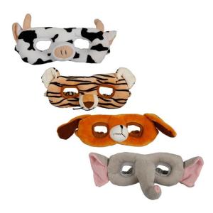 Plush Animal Mask Assorted (4 Pack) Plush Animal Mask Assorted (4 Pack)