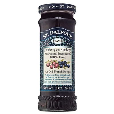 ST DALFOUR – Cranberry & Blueberry Jam – 284g – Pack of 12 ST DALFOUR – Cranberry & Blueberry Jam – 284g – Pack of 12