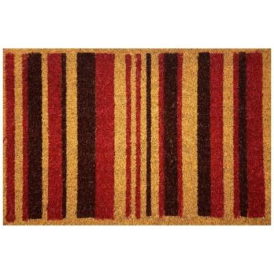 Multi-Flor – Coir Doormat (40cm x 60cm) – Stripes Multi-Flor – Coir Doormat (40cm x 60cm) – Stripes