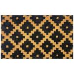 Multi-Flor – Coir Doormat (45cm x 75cm) – Black Pattern Multi-Flor – Coir Doormat (45cm x 75cm) – Black Pattern
