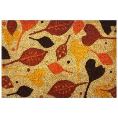Multi-Flor – Coir Doormat (40cm x 60cm) – Leaves Multi-Flor – Coir Doormat (40cm x 60cm) – Leaves