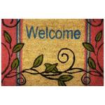 Multi-Flor – Coir Doormat (40cm x 60cm) – Welcome with Ranking Leaves Multi-Flor – Coir Doormat (40cm x 60cm) – Welcome with Ranking Leaves