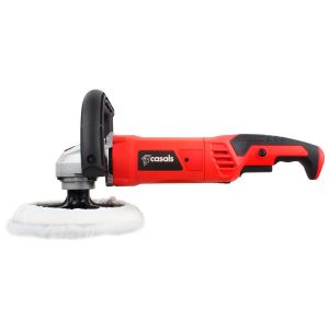 Sander-Polisher W/ Auxiliary Handle By Casals – Red 180mm 1200W Sander-Polisher W/ Auxiliary Handle By Casals – Red 180mm 1200W
