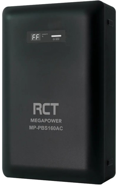 RCT Megapower S 160000mAh AC PD Power Bank MP-PBS160AC RCT Megapower S 160000mAh AC PD Power Bank MP-PBS160AC