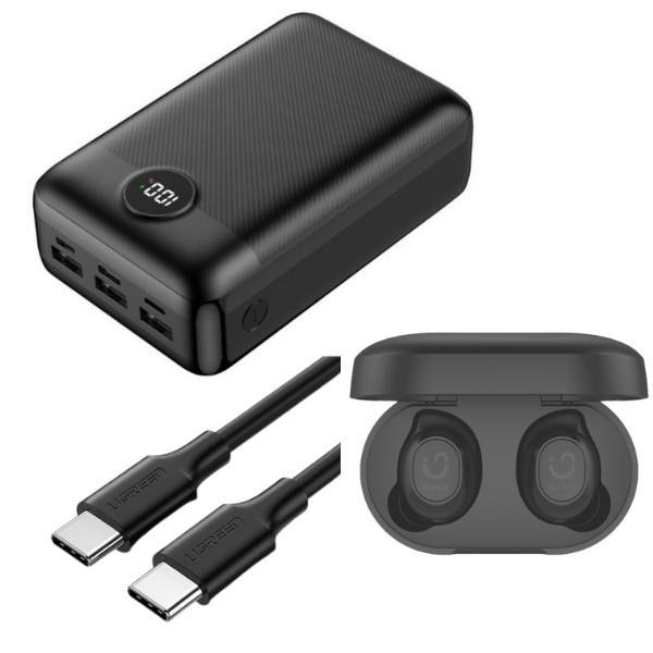 WINX – GO FAST 30000mAh Power Bank and Vibe Active TWS Earbuds WINX – GO FAST 30000mAh Power Bank and Vibe Active TWS Earbuds