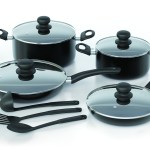 Bennett Read 11 Piece Black Velvet Non-Stick Cookware Set Bennett Read 11 Piece Black Velvet Non-Stick Cookware Set