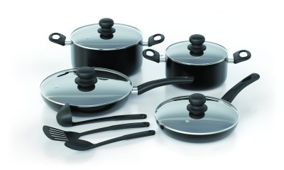 Bennett Read 11 Piece Black Velvet Non-Stick Cookware Set Bennett Read 11 Piece Black Velvet Non-Stick Cookware Set