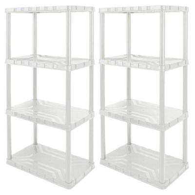 MTS – Plastic Shelf 4 Tier – Pack of 2 MTS – Plastic Shelf 4 Tier – Pack of 2