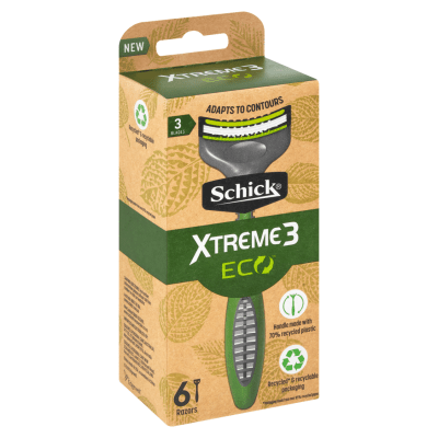 Schick Xtreme3 Eco Mens 6 Pack Schick Xtreme3 Eco Mens 6 Pack