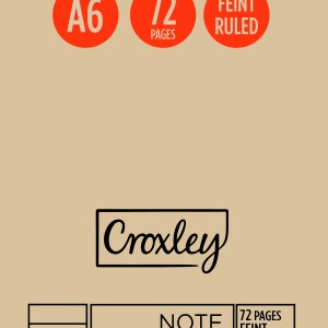 CROXLEY Note Book A6 72pg – Pack 20 CROXLEY Note Book A6 72pg – Pack 20