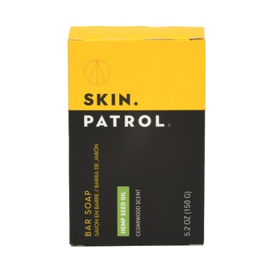Skin Patrol Bar Soap Hemp Seed Oil 150g Skin Patrol Bar Soap Hemp Seed Oil 150g