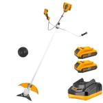 Ingco – String Trimmer and Brush Cutter with 2 x 2.Ah Batteries and Charger Ingco – String Trimmer and Brush Cutter with 2 x 2.Ah Batteries and Charger