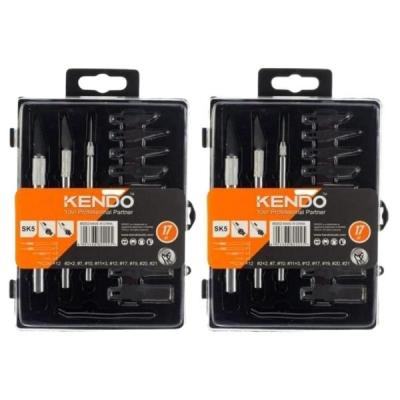Kendo – Knives and Blades Cutting Set – 17 Piece – Pack of 2 Kendo – Knives and Blades Cutting Set – 17 Piece – Pack of 2