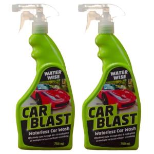 Car Blast Waterless Car Wash Solution – 750ml (Pack of 2) Car Blast Waterless Car Wash Solution – 750ml (Pack of 2)