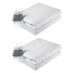 Solac – Electrical Heat Blanket (Double Bed) – White (120W) – Pack of 2 Solac – Electrical Heat Blanket (Double Bed) – White (120W) – Pack of 2