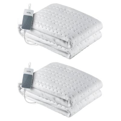 Solac – Electrical Heat Blanket (Single Bed) – White (60W) – Pack of 2 Solac – Electrical Heat Blanket (Single Bed) – White (60W) – Pack of 2