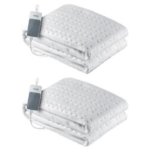 Solac – Electrical Heat Blanket (Single Bed) – White (60W) – Pack of 2 Solac – Electrical Heat Blanket (Single Bed) – White (60W) – Pack of 2