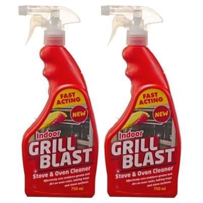 Grill Blast Fast Acting Stove & Oven Cleaner – 750ml (Pack of 2) Grill Blast Fast Acting Stove & Oven Cleaner – 750ml (Pack of 2)