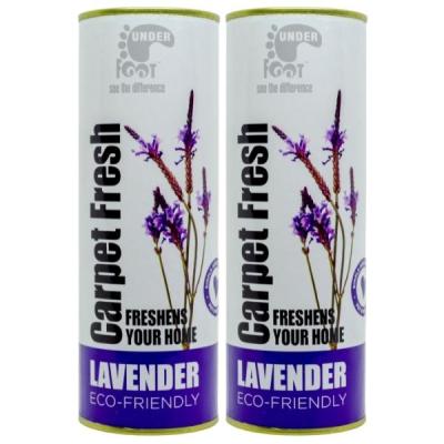 Under Foot – Carpet Fresh Freshener – 500g – Lavender – Pack of 2 Under Foot – Carpet Fresh Freshener – 500g – Lavender – Pack of 2